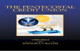 The Pentecostal Credit Union 35th Anniversary Brochure
