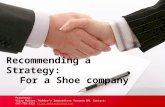 Business strategy- for retail shoe company