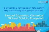 DockerCon EU 2015: Containing IoT Sensor Telemetry