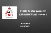 Rails Girls Weekly - 初探前端網頁技術 JavaScript 2/3