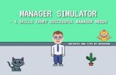 Manager Simulator: 6 Skills Every Successful Manager Needs