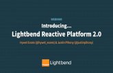 Introducing Lightbend Reactive Platform 2.0