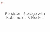 Persistent Storage Options with Kubernetes & Flocker