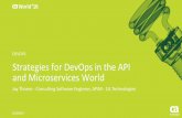 Strategies for DevOps in the API and Microservices World