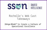 Rochelle's Web Cast Takeaways: Shingo Model™ to Create a Culture of Operational Excellence