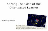 Case of the Disengaged Learner: InSync Training Presentation
