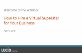 How to Hire a Virtual Superstar for Your Business