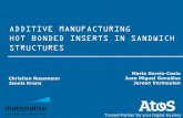 ECSSMET2016_ADDITIVE MANUFACTURING HOT BONDED INSERTS IN SANDWICH STRUCTURES