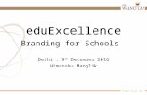EDUCARNIVAL 2016 at IIT DELHI - Presentation by Himanshu Manglik