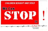 Children Bought and Sold We Can Stop