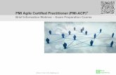 PMI-ACP Brief Introduction