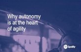 Why autonomy is at the heart of agility