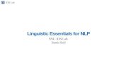 Linguistic Essentials for NLP