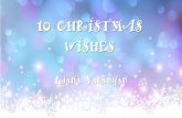 10 Christmas Wishes
