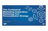 The Contextual Marketing Imperative:  Rethinking your personalization strategy