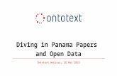Diving in Panama Papers and Open Data to Discover Emerging News