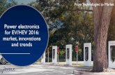 Power Electronics for EV/HEV 2016: Market, Innovations and Trends - 2016 Report by Yole Developpement