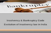 Evolution of Insolvency Laws in India