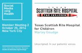 Texas Scottish Rite Hospital for Children: Unscripted: In our patients' voices, presented by Marley Goudge