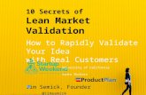 Lean Validation: 10 Ways to Quickly Test Your Startup Idea