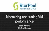 OpenNebulaConf 2016 - Measuring and tuning VM performance by Boyan Krosnov, StorPool