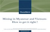 Omassmann mining in myanmar and vietnam