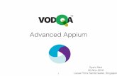 Appium advanced vodqa