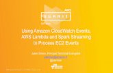Using Amazon CloudWatch Events, AWS Lambda and Spark Streaming to Process EC2 Events (June 2016)