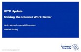 IETF Update: Making the Internet Work Better