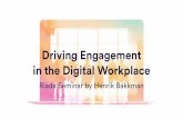 Driving engagement in the digital workplace