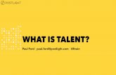 Paul Ford, aka @ftrain: Talent is What Annoys You [FirstMark's Design Driven]