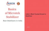 Overview of Microtek Stabilizer