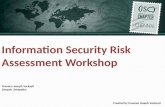 Formal Risk Assessment Workshop