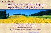 Report on Indian Agriculture, Dairy and Poultry Industry exhibitions in 2015