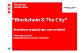 Blockchain & The City - Amsterdam