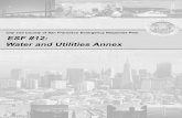 ESF 12 - Water and Utilities Annex