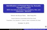 Identification of Pressed Keys by Acoustic Transfer Function - IEEE ...
