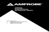 CR50A Capacitance, Resistance Meter Product Manual