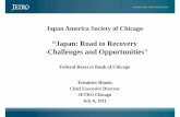 “Japan: Road to Recovery -Challenges and Opportunities"