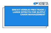 Brexit versus Free Trade | Large Effects for Supply Chain Management