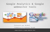 Google analytics & google webmaster tools
