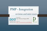 PMP integration review