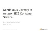 Continuous Delivery to Amazon ECS - AWS August Webinar Series