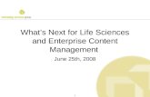 Phase Two: What’s Next for Life Sciences and Enterprise Content Management