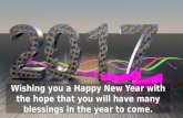 Happy new year 2017 Wishes, Messages, Quotes, Images, Walpaper