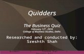 Inter College Business Quiz @ College of Business Studies