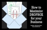 How To Maximize Dropbox For Your Business