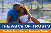 The ABCs of Trusts: Basic Information on Common Trusts