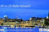 KPI in LTE Radio Network (Huawei Based)