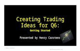 Algorithmic Trading: 101 Trading Ideas